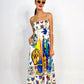 Copy of Multicolour Designer Fashion Cotton Dress