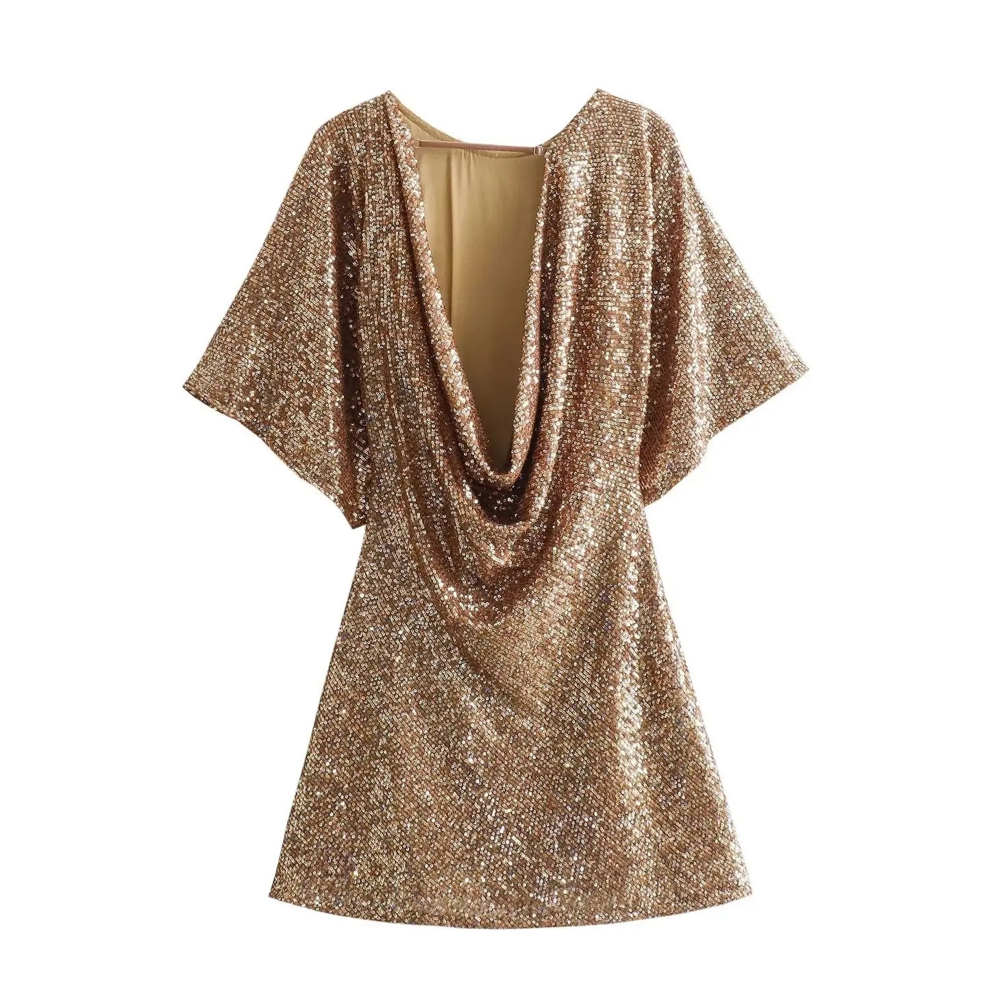 Christmas Sequins Evening Party Sexy Mini Dress
