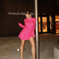 Pink Sequin full sleeves radiates luxury Dress