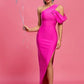 Pink,White, Red Long Elegant Evening Party Dress