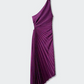 Asymmetrical pleated dress For woman